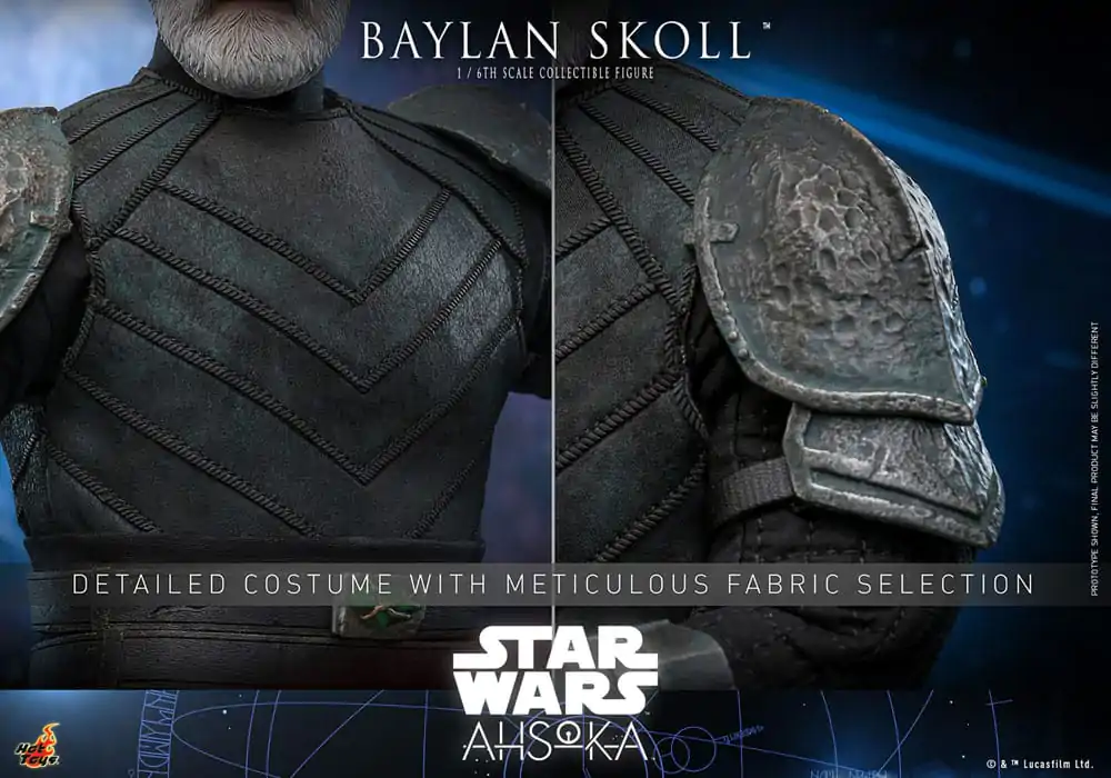 Star Wars: Ahsoka Actionfigur 1/6 Baylan Skoll 32 cm Produktfoto
