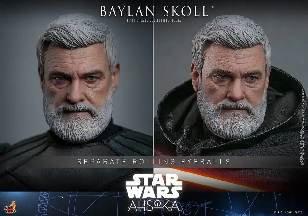 Star Wars: Ahsoka Actionfigur 1/6 Baylan Skoll 32 cm Produktfoto