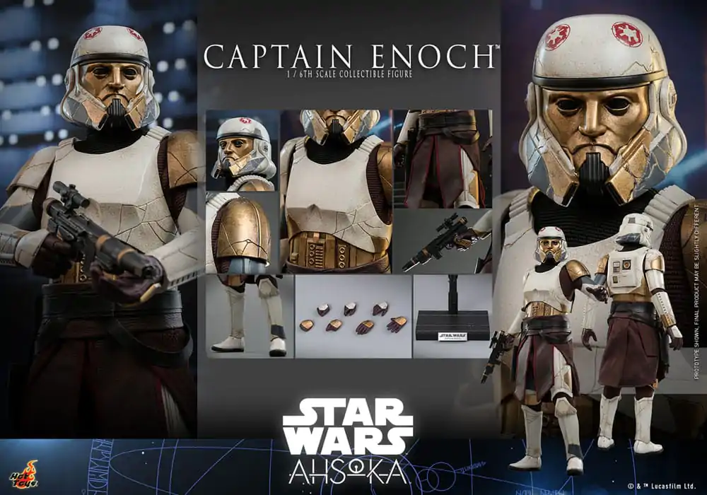 Star Wars: Ahsoka Actionfigur 1/6 Captain Enoch 30 cm Produktfoto