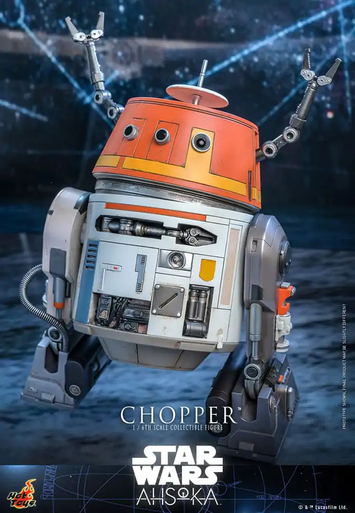 Star Wars: Ahsoka Actionfigur 1/6 Chopper 18 cm Produktfoto