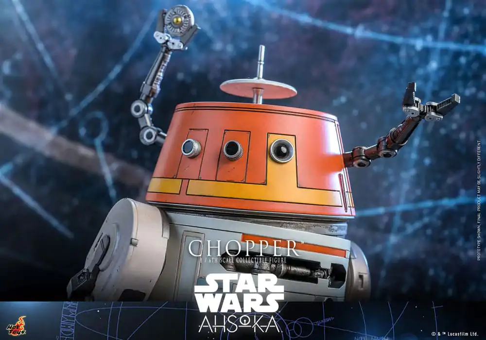 Star Wars: Ahsoka Actionfigur 1/6 Chopper 18 cm Produktfoto