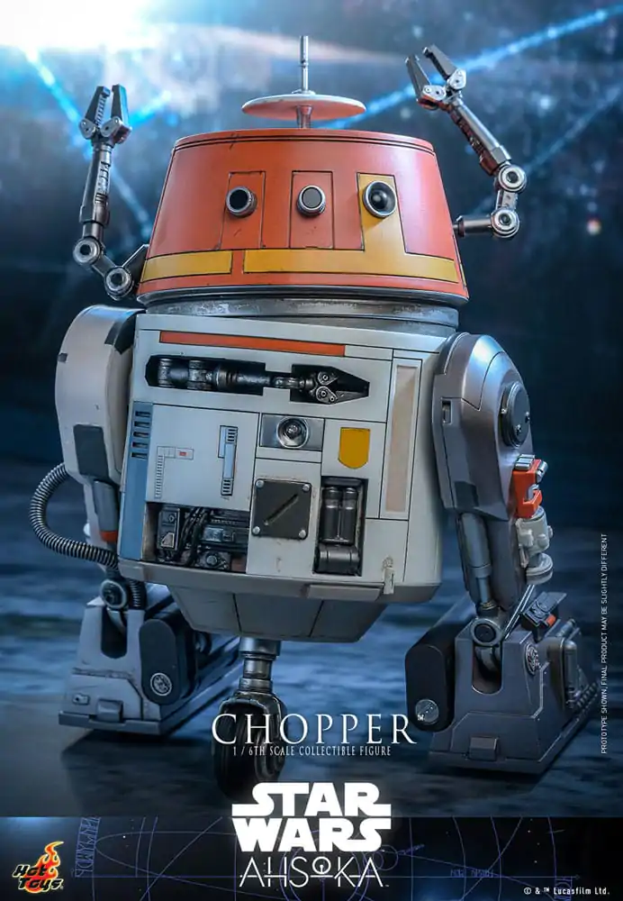 Star Wars: Ahsoka Actionfigur 1/6 Chopper 18 cm Produktfoto