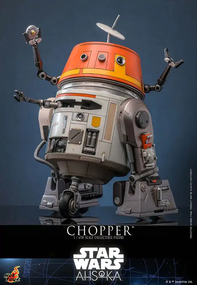 Star Wars: Ahsoka Actionfigur 1/6 Chopper 18 cm Produktfoto