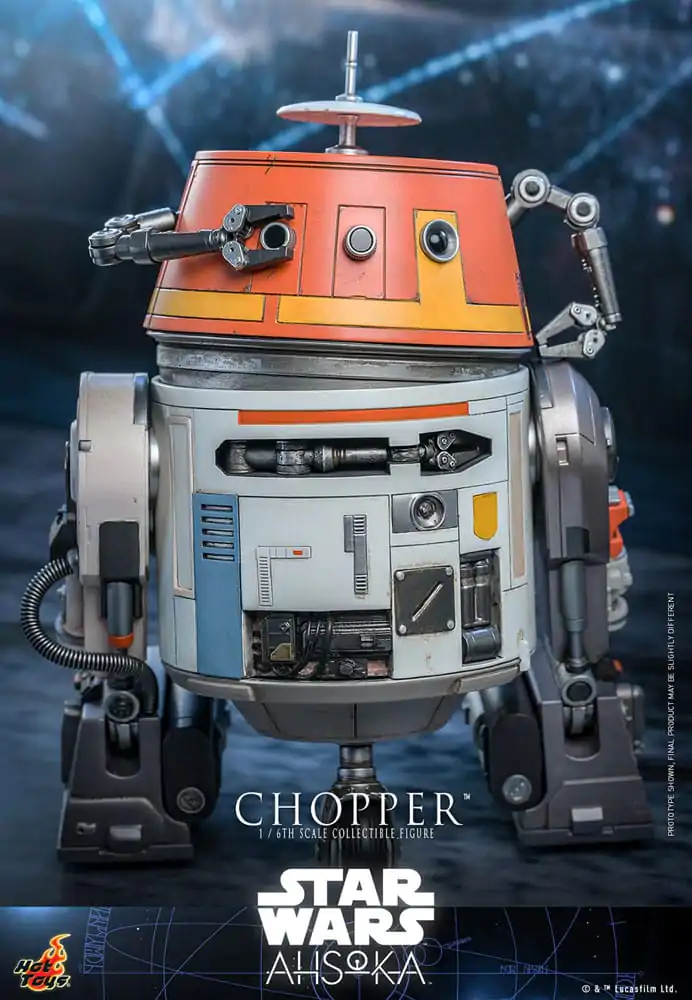 Star Wars: Ahsoka Actionfigur 1/6 Chopper 18 cm Produktfoto