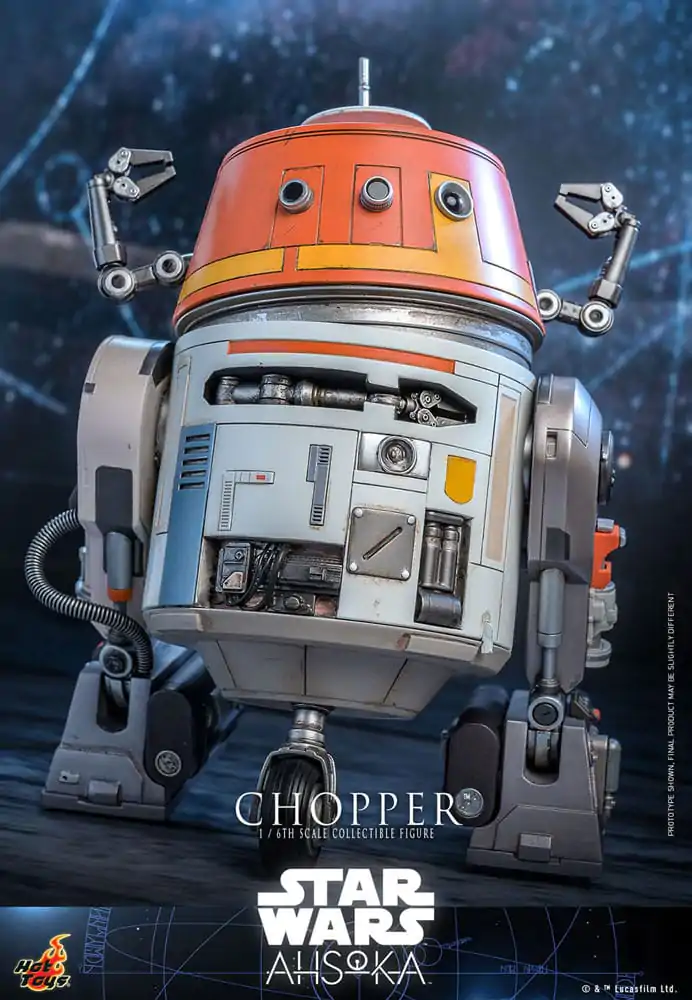 Star Wars: Ahsoka Actionfigur 1/6 Chopper 18 cm Produktfoto