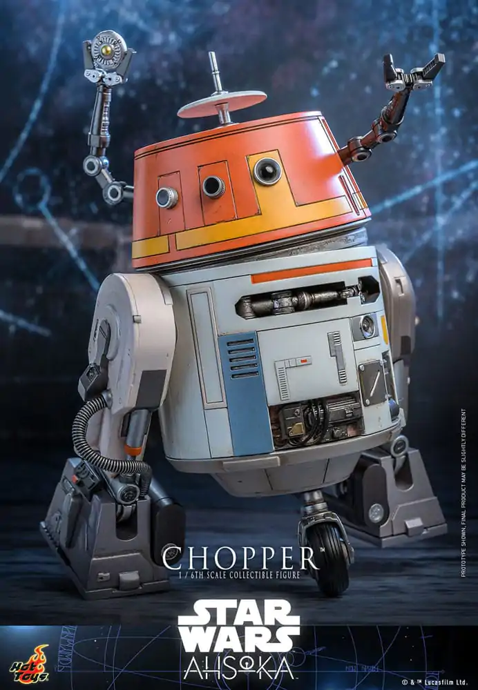 Star Wars: Ahsoka Actionfigur 1/6 Chopper 18 cm Produktfoto