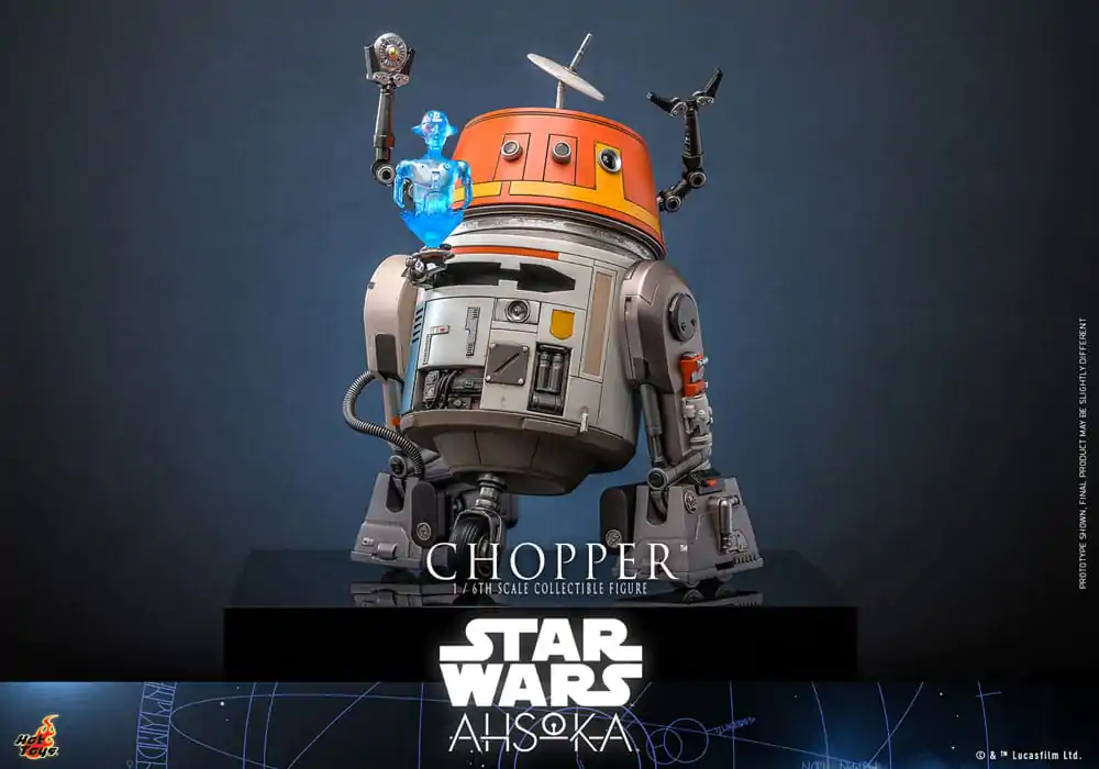 Star Wars: Ahsoka Actionfigur 1/6 Chopper 18 cm Produktfoto