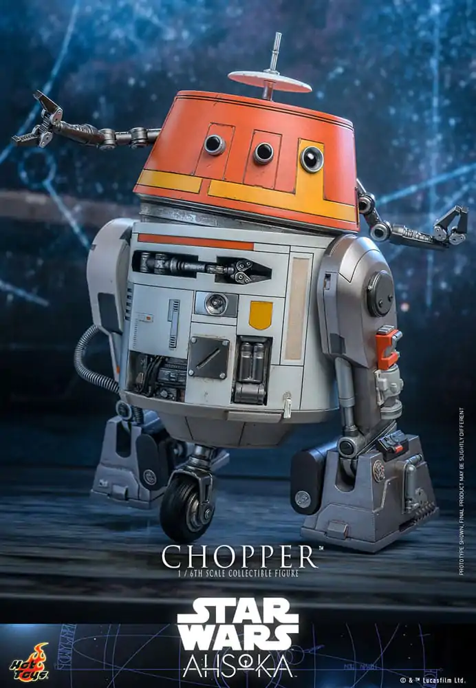 Star Wars: Ahsoka Actionfigur 1/6 Chopper 18 cm Produktfoto