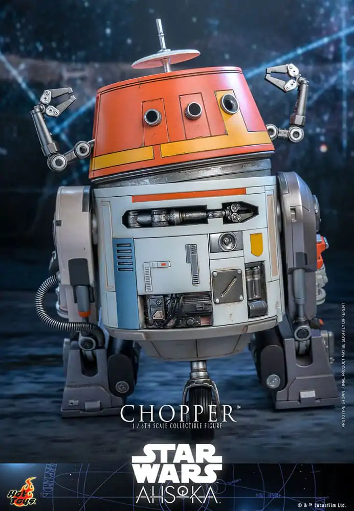 Star Wars: Ahsoka Actionfigur 1/6 Chopper 18 cm Produktfoto
