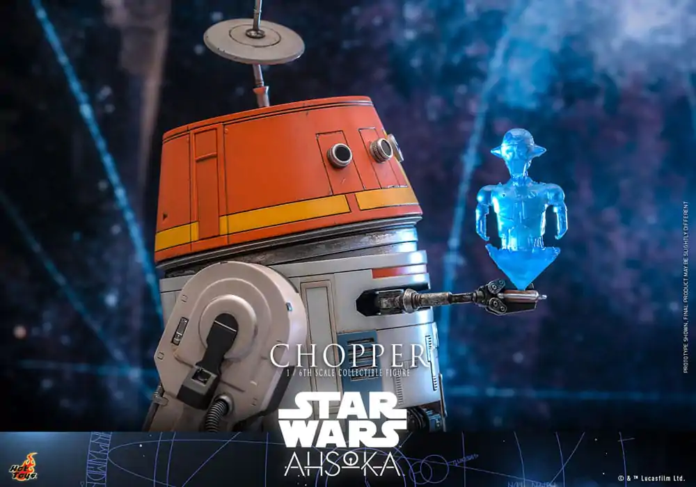 Star Wars: Ahsoka Actionfigur 1/6 Chopper 18 cm Produktfoto