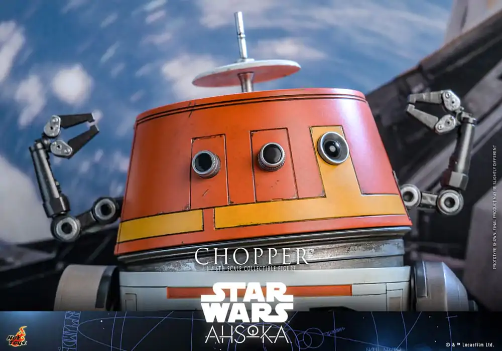 Star Wars: Ahsoka Actionfigur 1/6 Chopper 18 cm Produktfoto