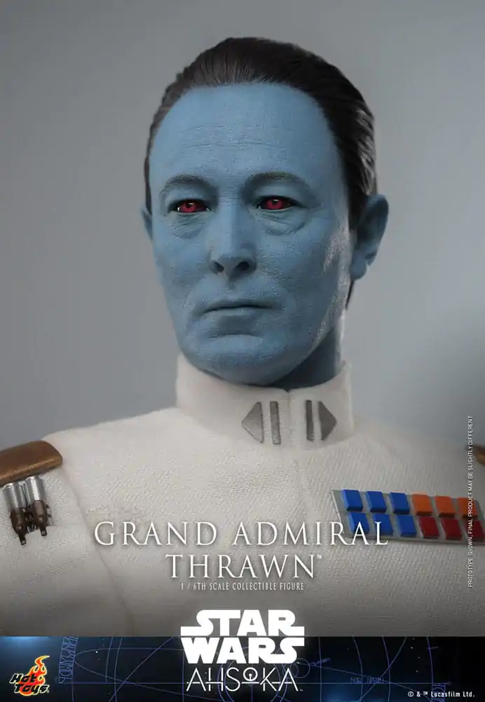 Star Wars: Ahsoka Actionfigur 1/6 Grand Admiral Thrawn 32 cm Produktfoto