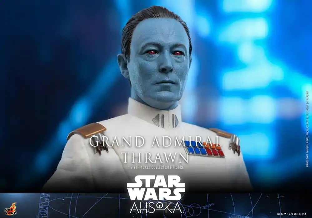 Star Wars: Ahsoka Actionfigur 1/6 Grand Admiral Thrawn 32 cm Produktfoto