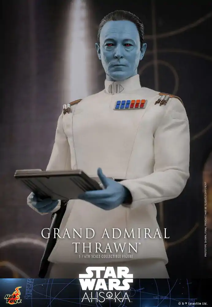 Star Wars: Ahsoka Actionfigur 1/6 Grand Admiral Thrawn 32 cm Produktfoto