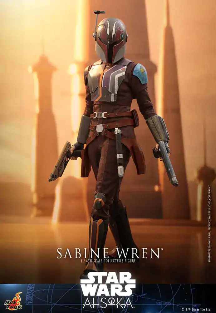 Star Wars: Ahsoka Actionfigur 1/6 Sabine Wren 28 cm Produktfoto