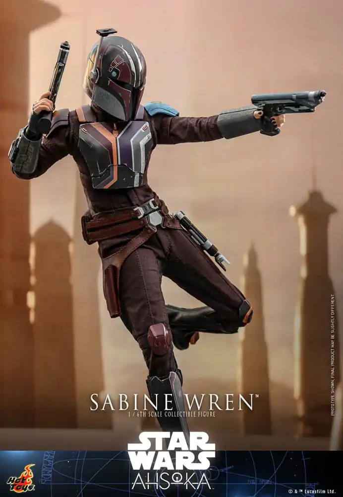 Star Wars: Ahsoka Actionfigur 1/6 Sabine Wren 28 cm Produktfoto