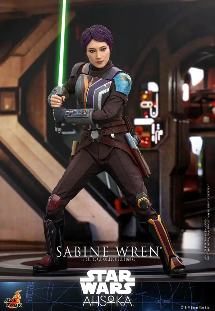 Star Wars: Ahsoka Actionfigur 1/6 Sabine Wren 28 cm Produktfoto