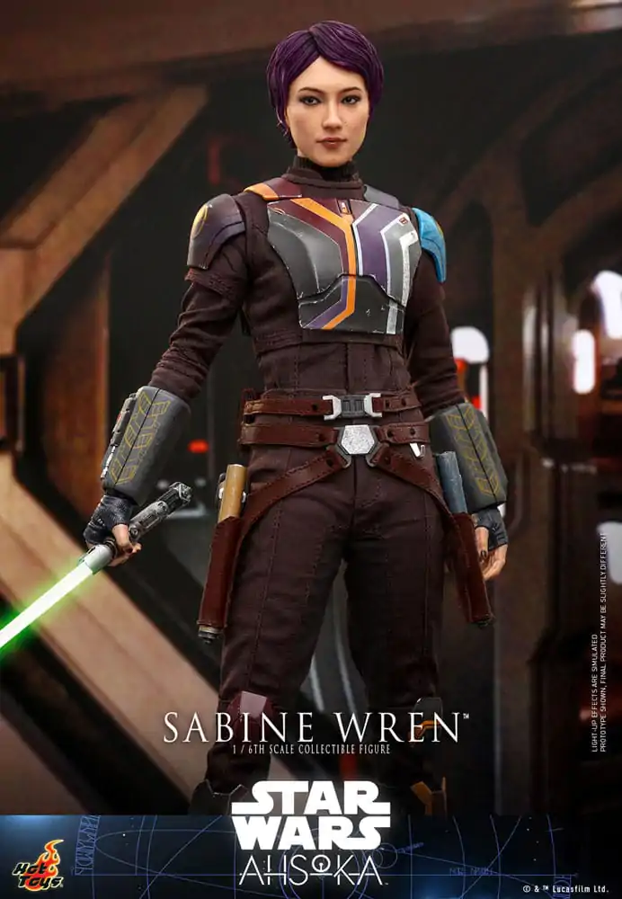 Star Wars: Ahsoka Actionfigur 1/6 Sabine Wren 28 cm Produktfoto