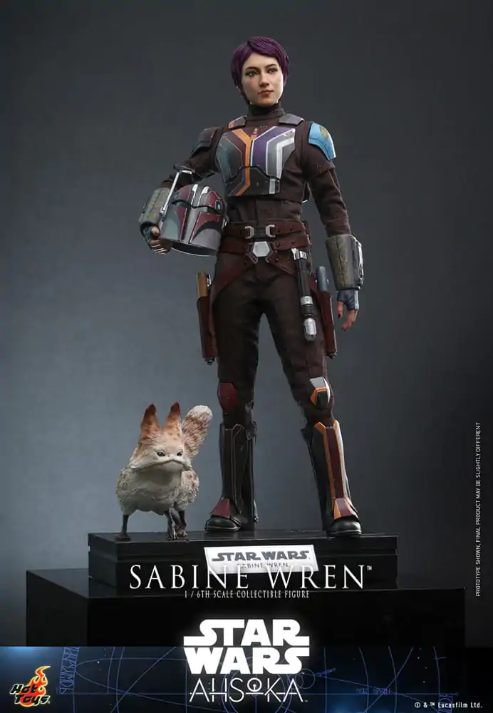 Star Wars: Ahsoka Actionfigur 1/6 Sabine Wren 28 cm Produktfoto