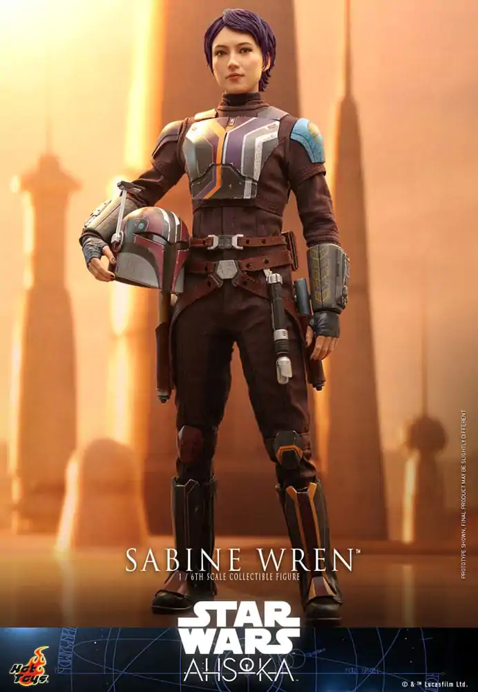 Star Wars: Ahsoka Actionfigur 1/6 Sabine Wren 28 cm Produktfoto