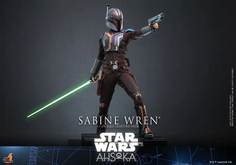 Star Wars: Ahsoka Actionfigur 1/6 Sabine Wren 28 cm Produktfoto