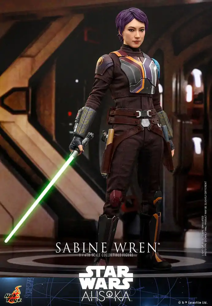 Star Wars: Ahsoka Actionfigur 1/6 Sabine Wren 28 cm Produktfoto