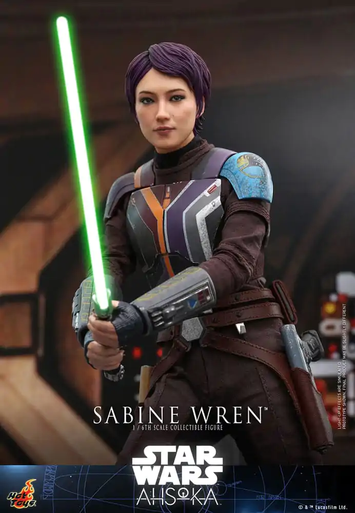 Star Wars: Ahsoka Actionfigur 1/6 Sabine Wren 28 cm Produktfoto