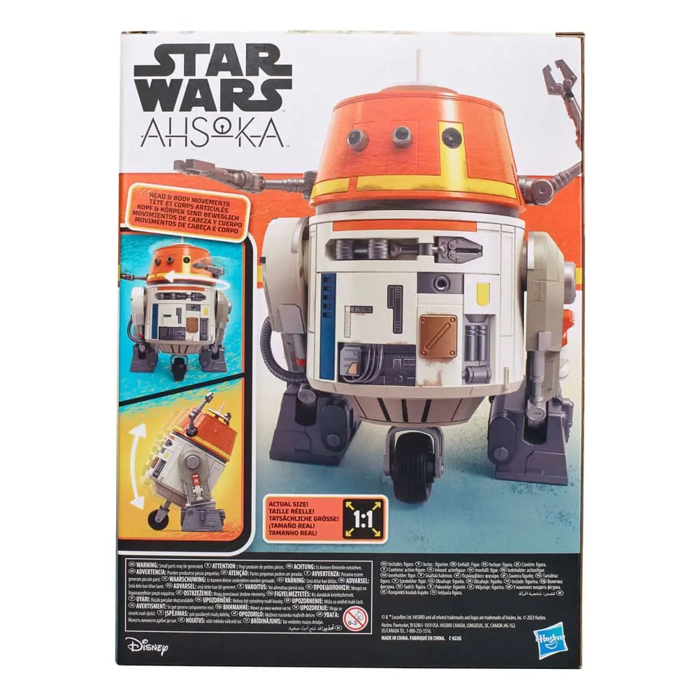 Star Wars: Ahsoka Elektronische Figur Animatronic Chatter Back Chopper 19 cm Produktfoto