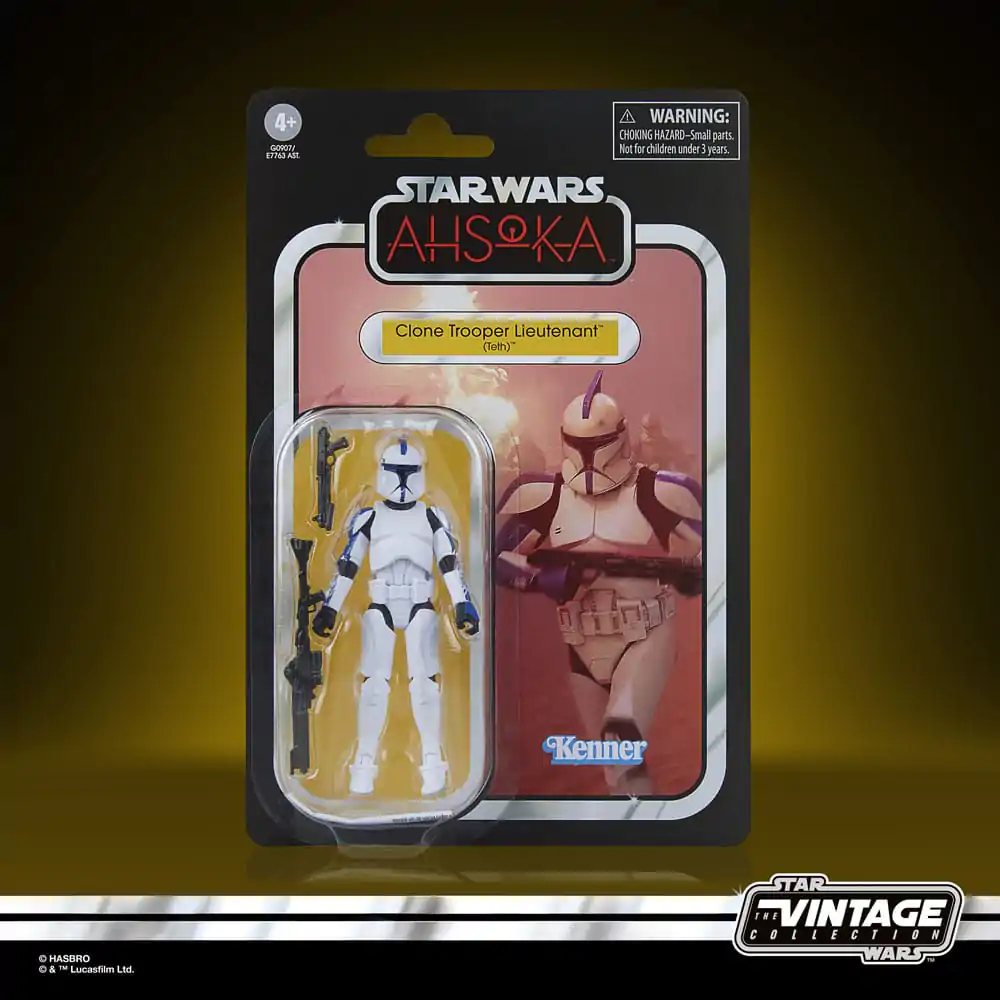 Star Wars Ahsoka Clone Trooper Lieutenan Figur 9,5cm Produktfoto