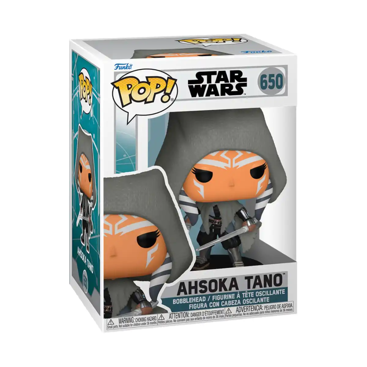 Star Wars: Ahsoka POP! Vinyl Figur Ahsoka Tano 9 cm Produktfoto