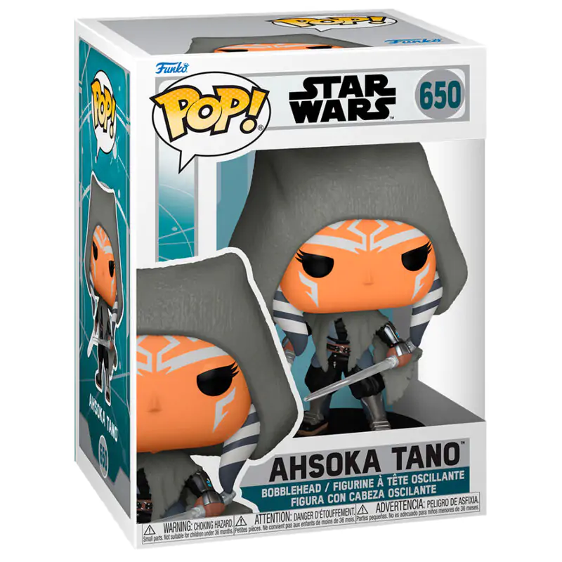 Star Wars: Ahsoka POP! Vinyl Figur Ahsoka Tano 9 cm Produktfoto
