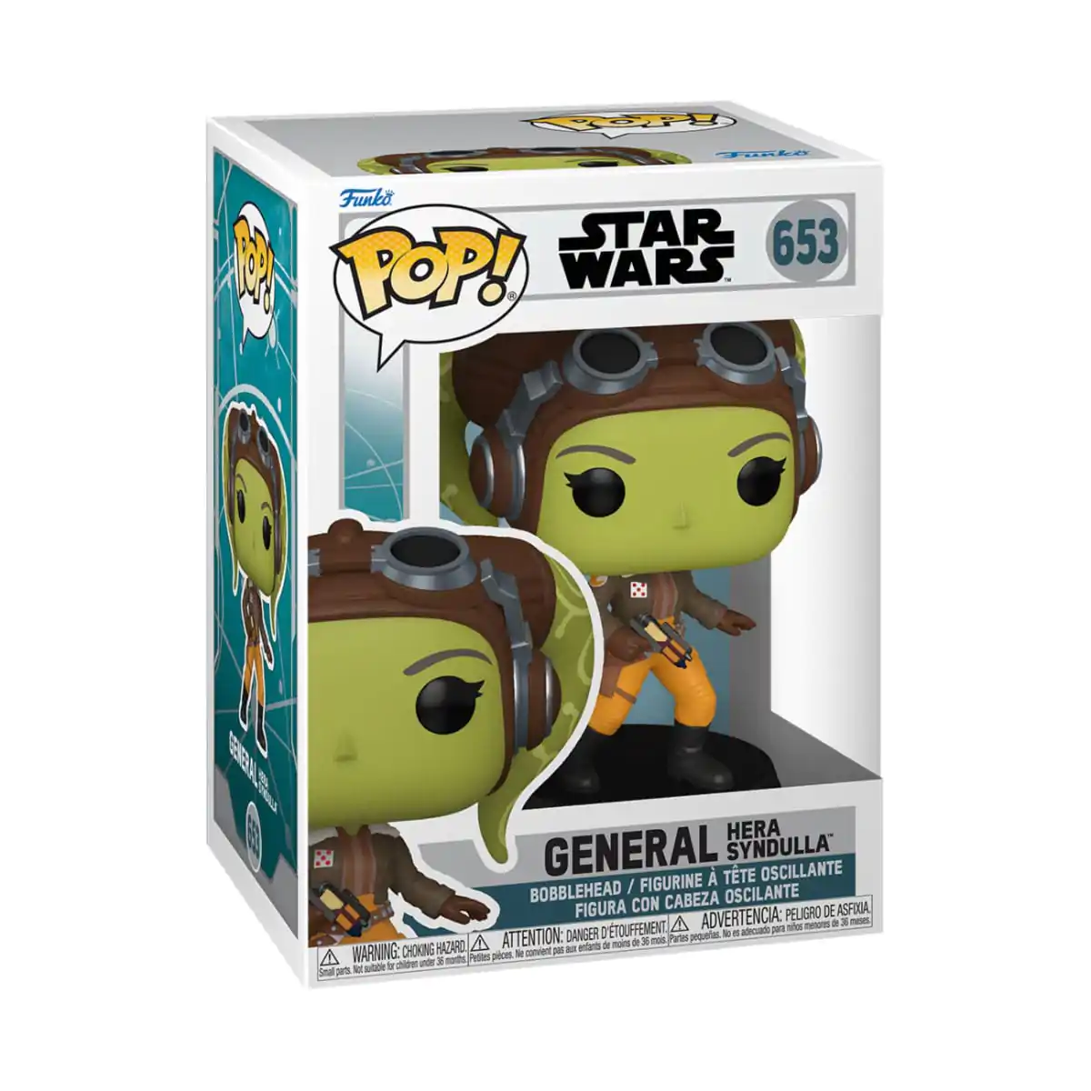 Star Wars: Ahsoka POP! Vinyl Figur General Hera Syndulla 9 cm Produktfoto