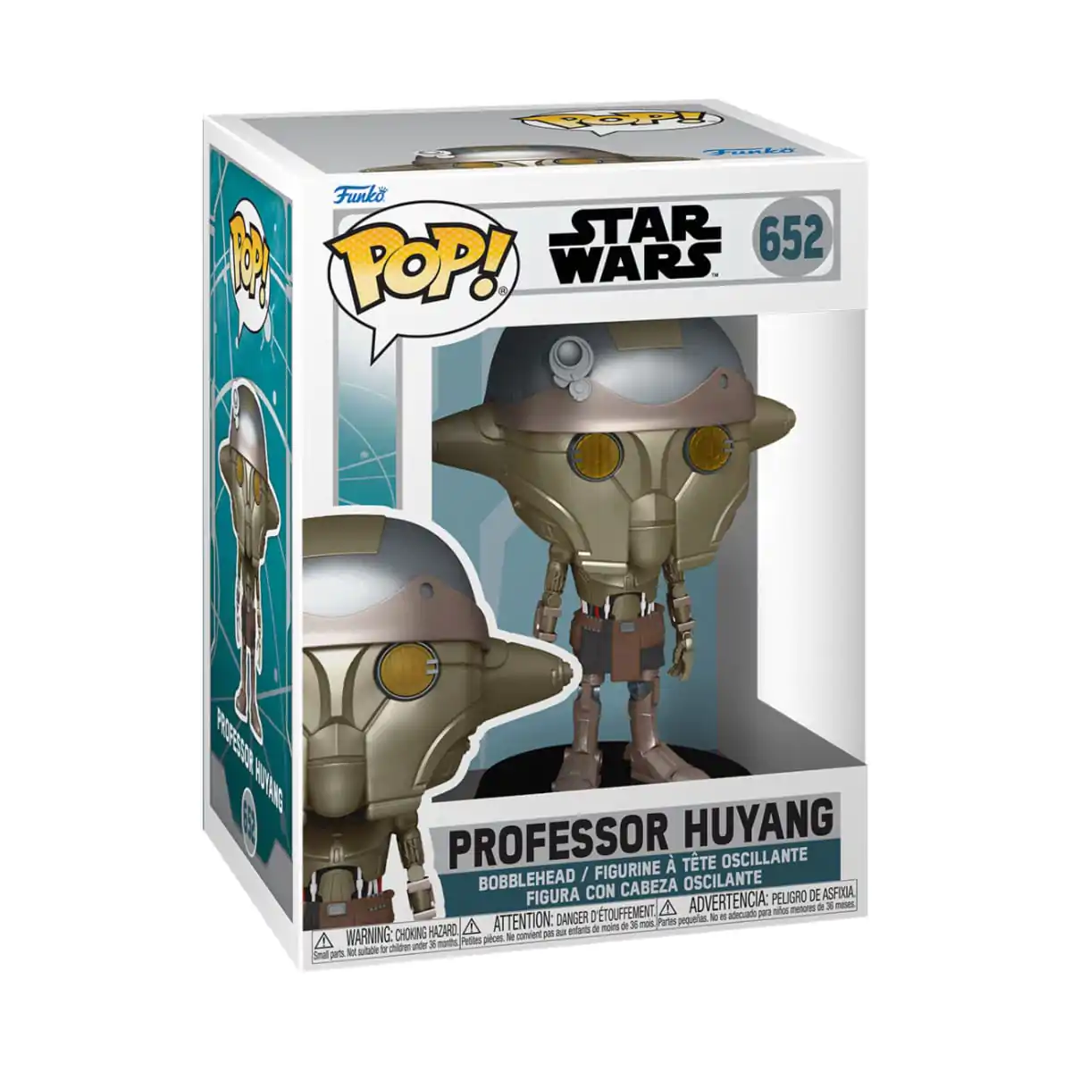 Star Wars: Ahsoka POP! Vinyl Figur Professor Huyang 9 cm Produktfoto