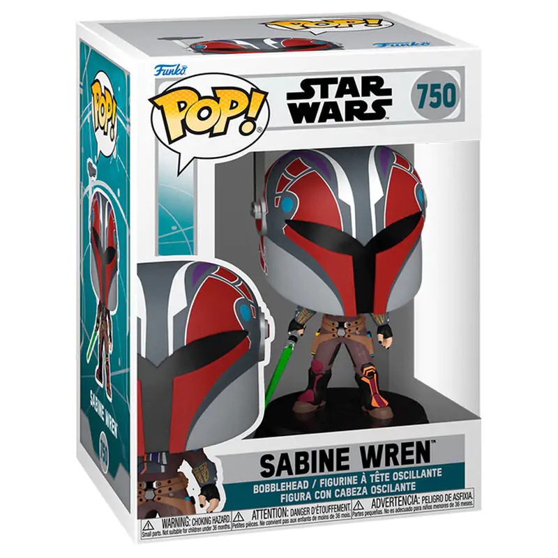 Star Wars: Ahsoka Funko POP! Vinyl Figur S3- Sabine Wren 9 cm Produktfoto
