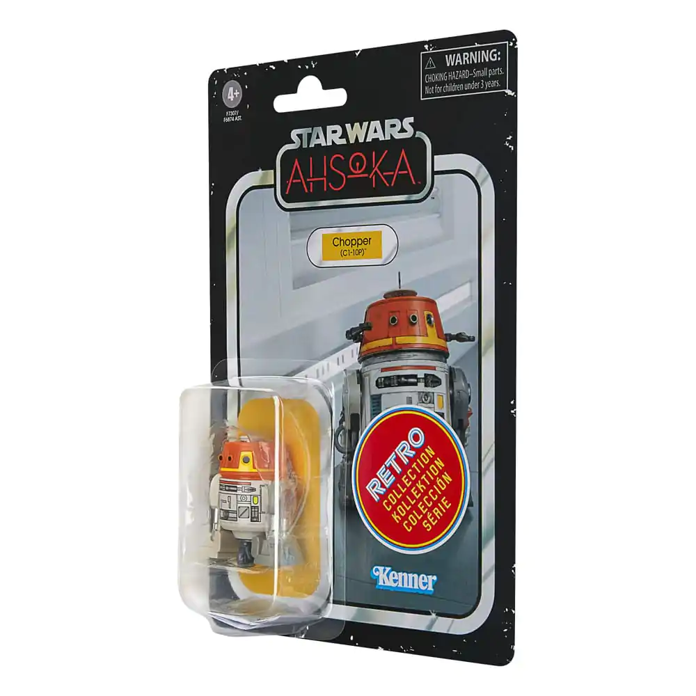 Star Wars: Ahsoka Retro Collection Actionfigur Chopper (C1-10P) 10 cm Produktfoto