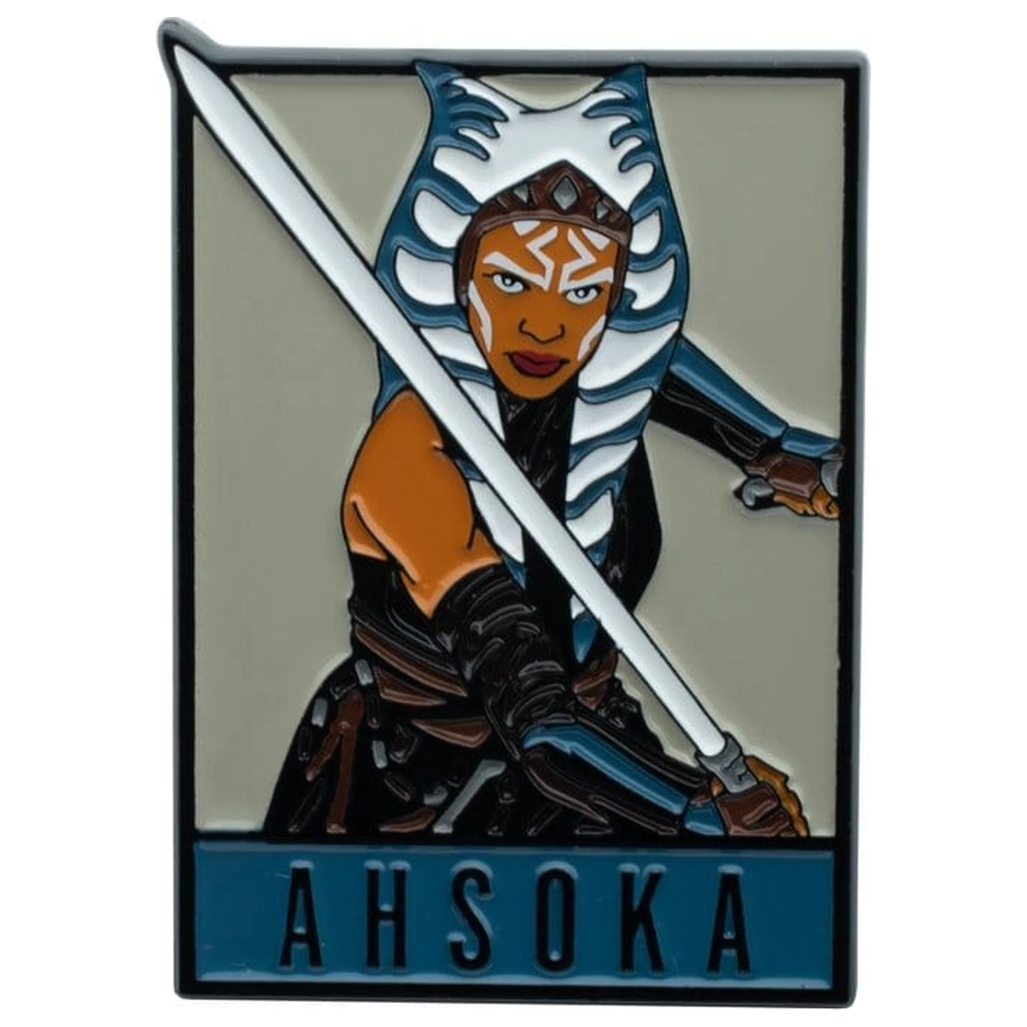 Star Wars: Ahsoka Tano Anstecker Karte Produktfoto