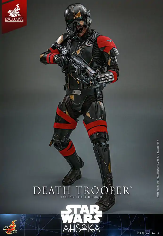 Star Wars: Ahsoka Television Masterpiece Actionfigur 1/6 Death Trooper Hot Toys Exclusive 31 cm Produktfoto