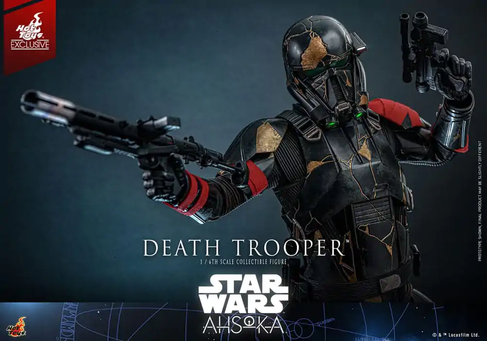 Star Wars: Ahsoka Television Masterpiece Actionfigur 1/6 Death Trooper Hot Toys Exclusive 31 cm Produktfoto