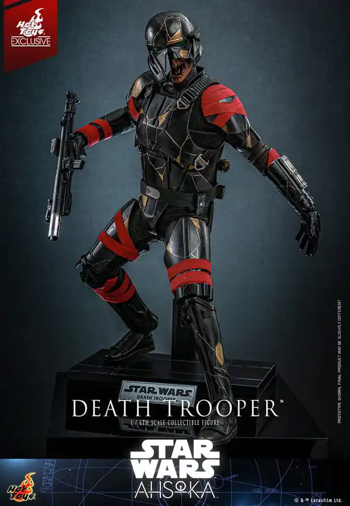 Star Wars: Ahsoka Television Masterpiece Actionfigur 1/6 Death Trooper Hot Toys Exclusive 31 cm Produktfoto