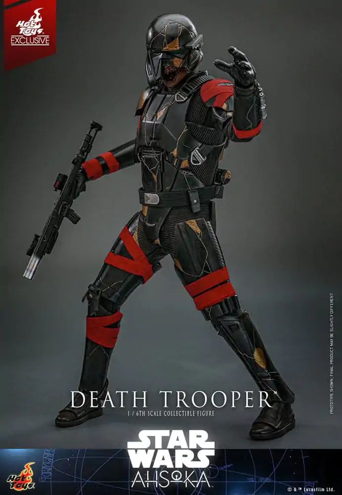 Star Wars: Ahsoka Television Masterpiece Actionfigur 1/6 Death Trooper Hot Toys Exclusive 31 cm Produktfoto