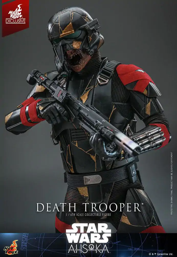 Star Wars: Ahsoka Television Masterpiece Actionfigur 1/6 Death Trooper Hot Toys Exclusive 31 cm Produktfoto