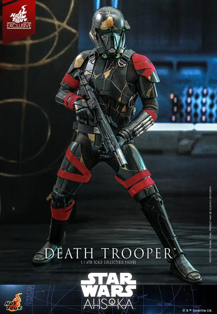 Star Wars: Ahsoka Television Masterpiece Actionfigur 1/6 Death Trooper Hot Toys Exclusive 31 cm Produktfoto