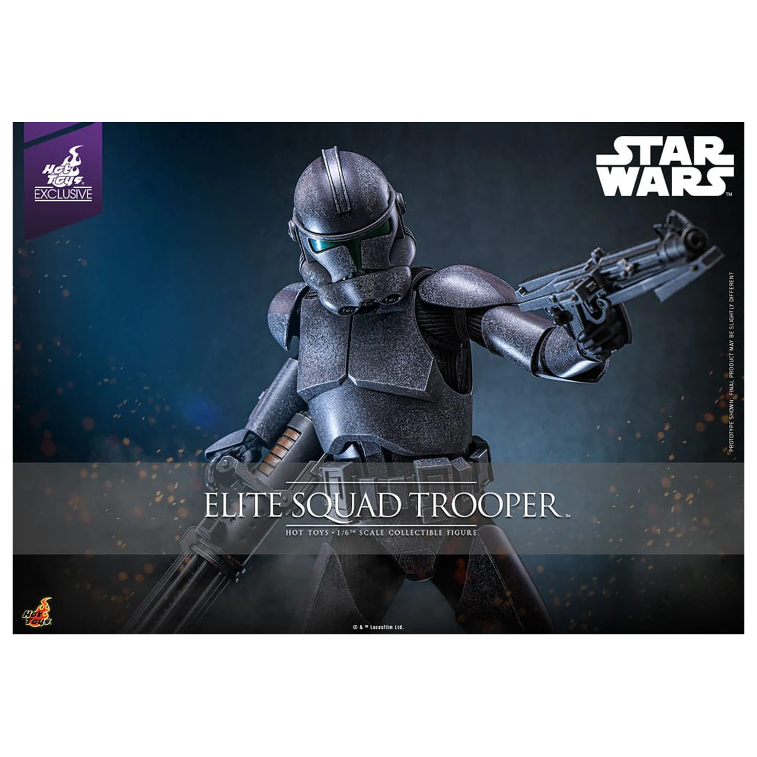 Star Wars Actionfigur 1/6 Elite Squad Trooper Hot Toys Exclusive 30 cm Produktfoto