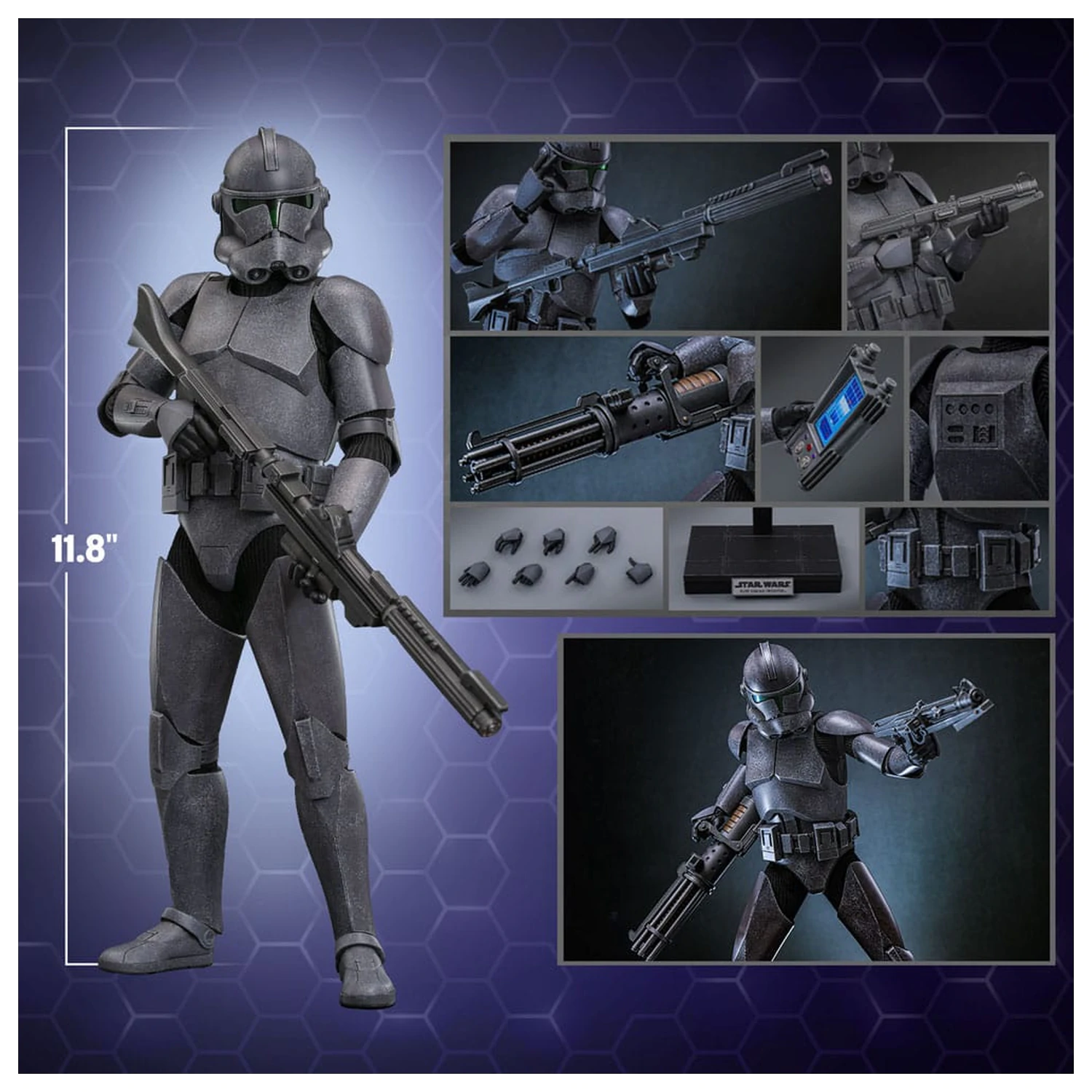 Star Wars Actionfigur 1/6 Elite Squad Trooper Hot Toys Exclusive 30 cm Produktfoto
