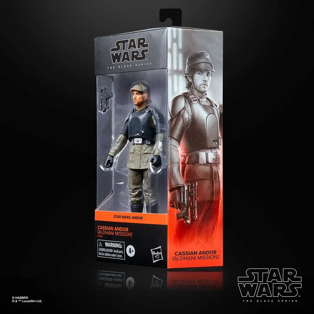 Star Wars: Andor Black Series Actionfigur Cassian Andor (Aldhani Mission) 15 cm termékfotó