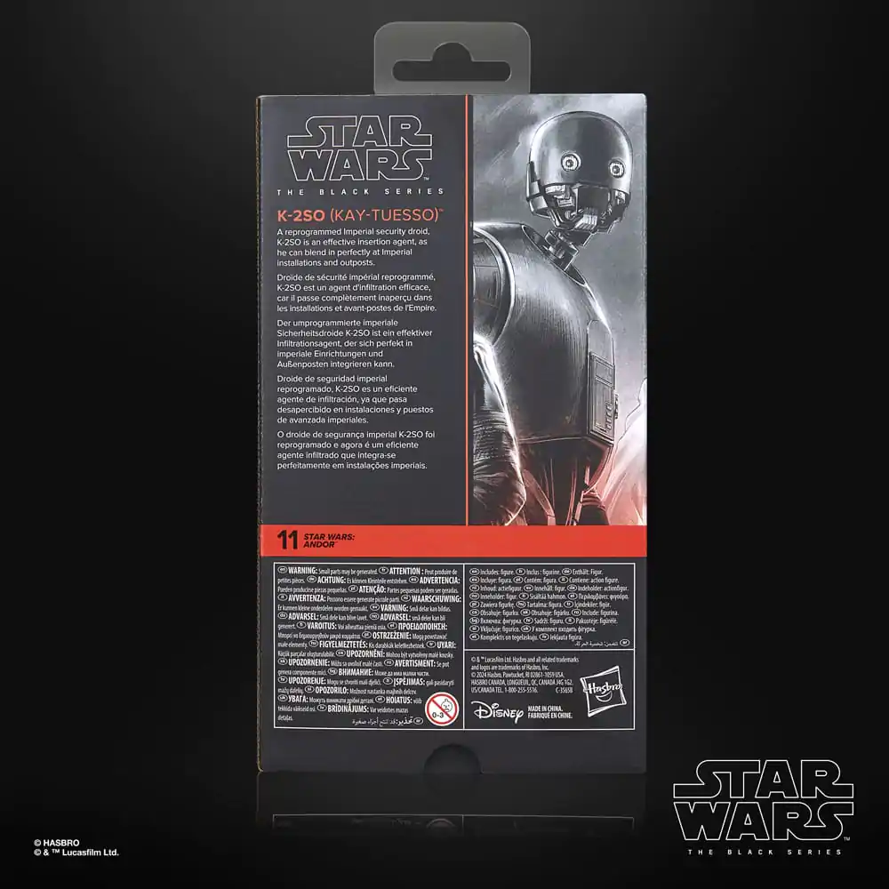 Star Wars: Andor Black Series Actionfigur K-2SO (Kay-Tuesso) 15 cm Produktfoto