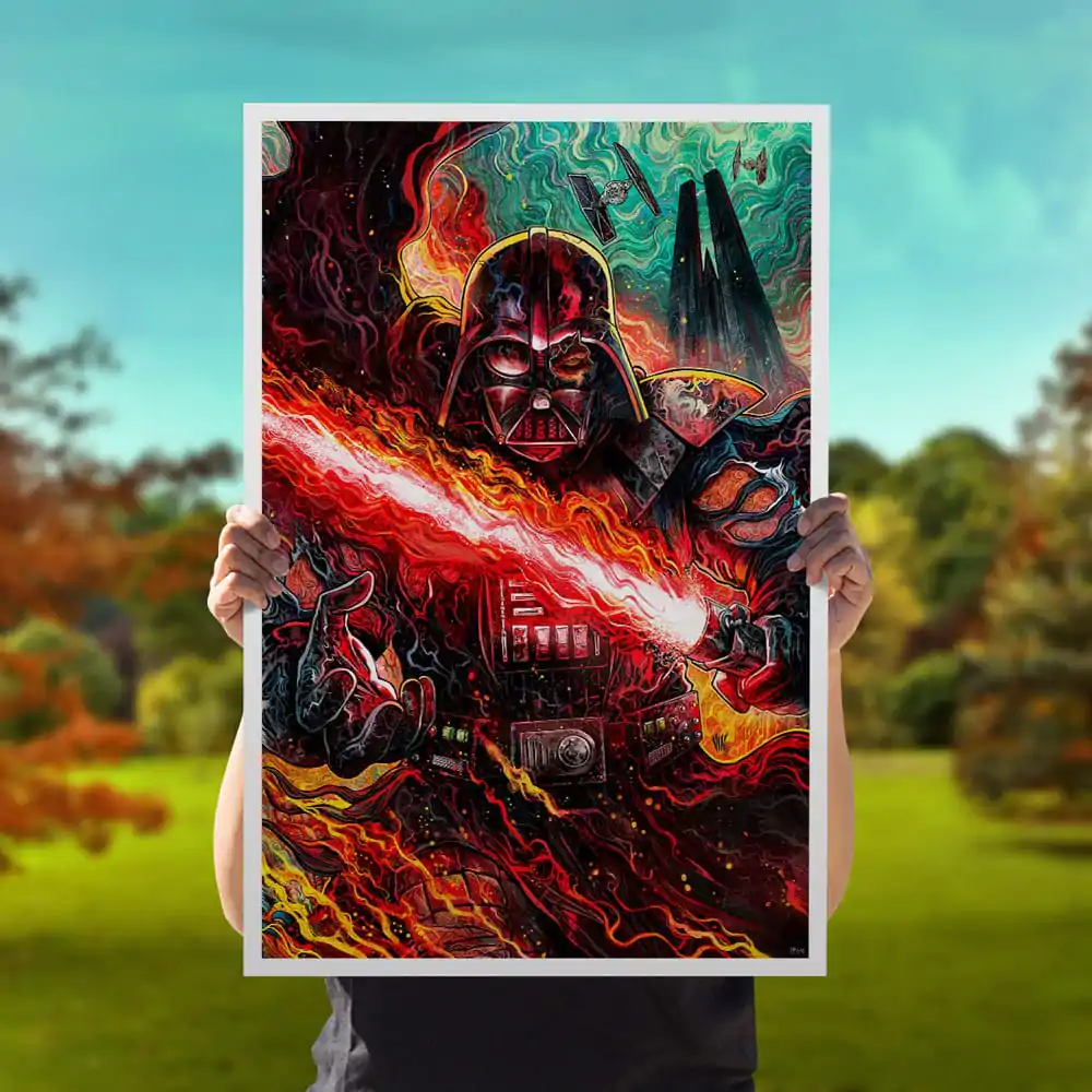 Star Wars Kunstdruck Darth Vader: Dark Lord's Fury 41 x 61 cm - ungerahmt Produktfoto