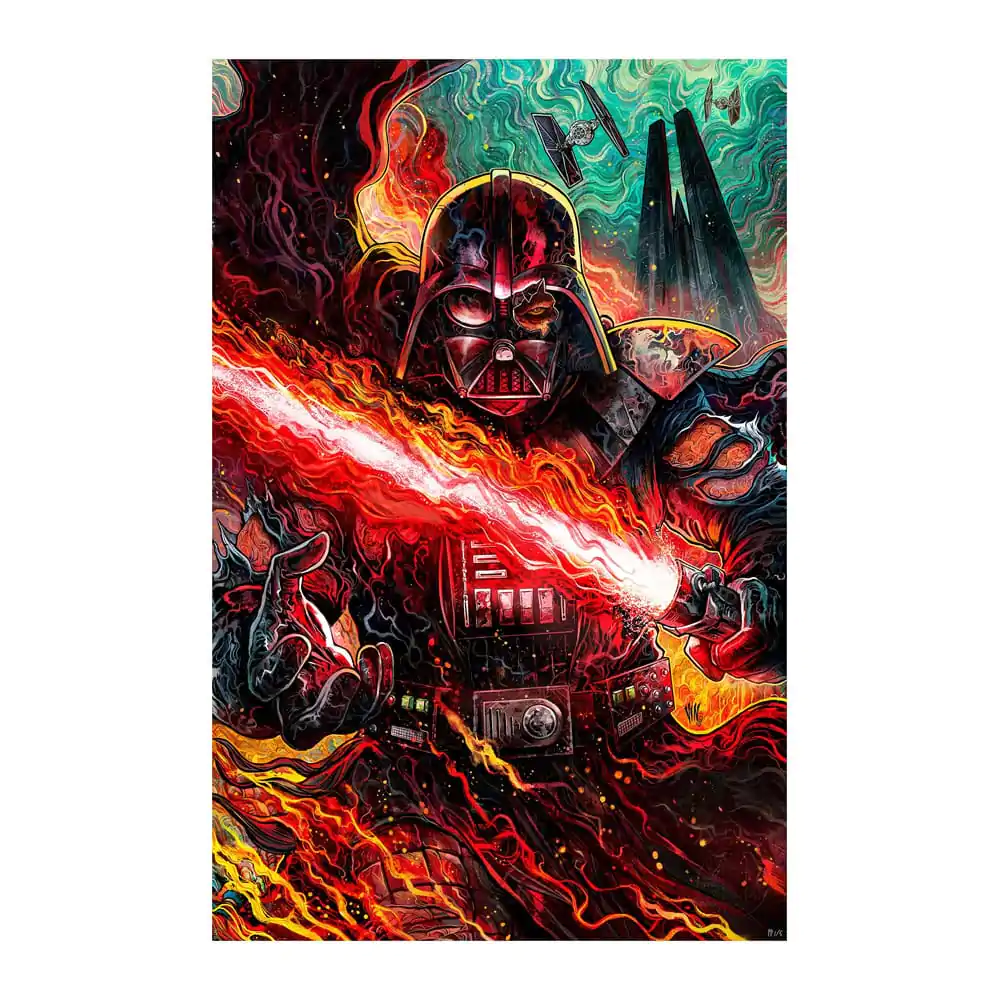 Star Wars Kunstdruck Darth Vader: Dark Lord's Fury 41 x 61 cm - ungerahmt Produktfoto