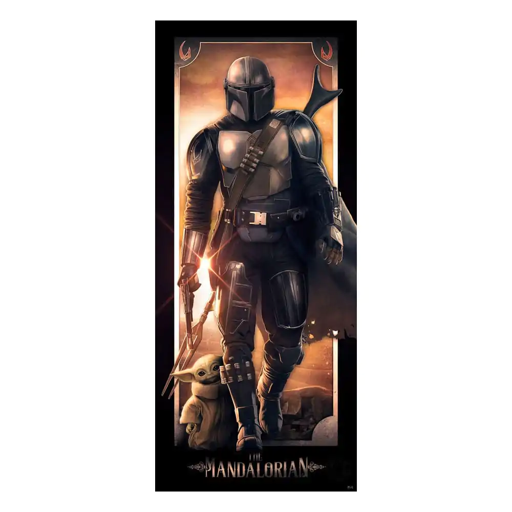 Star Wars Kunstdruck The Mandalorian 30 x 71 cm - ungerahmt termékfotó