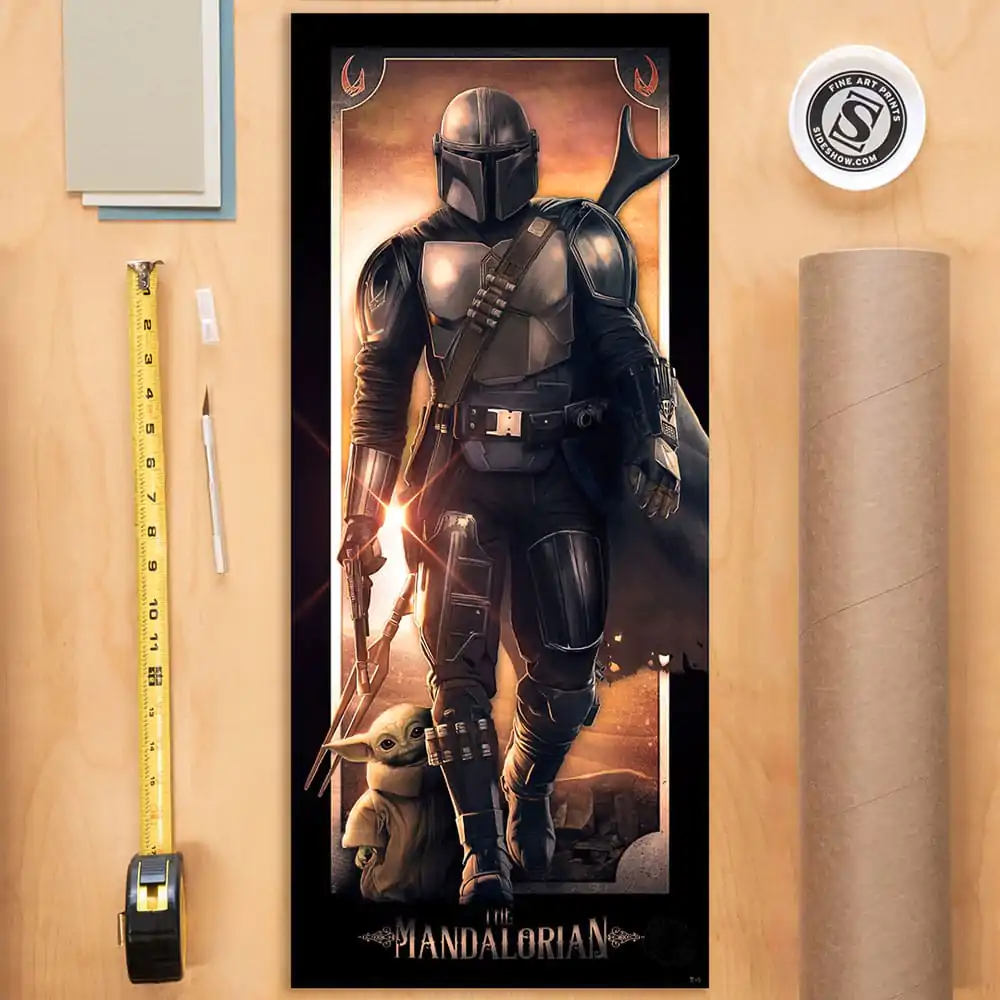 Star Wars Kunstdruck The Mandalorian 30 x 71 cm - ungerahmt termékfotó